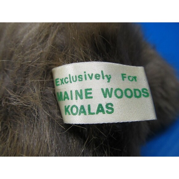 Vintage Maine Woods Koalas Plush Stuffed Animal 1980's Toy 10" - Picture 7 of 8